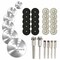 Cutting Wheels for Rotary Tool, Diamond Metal Wood Cutting Wheels and Drill Cutting Disc (Silver Cutting Wheel)